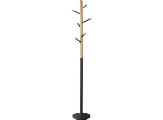 Šatní Stojan Coat - přírodní barvy/antracitová, Moderní, kov/dřevo (33,5/180/33,5cm) - Luca Bessoni Šatní Stojan Coat - přírodní barvy/antracitová, Moderní, kov/dřevo (33,5/180/33,5cm) - Luca Bessoni