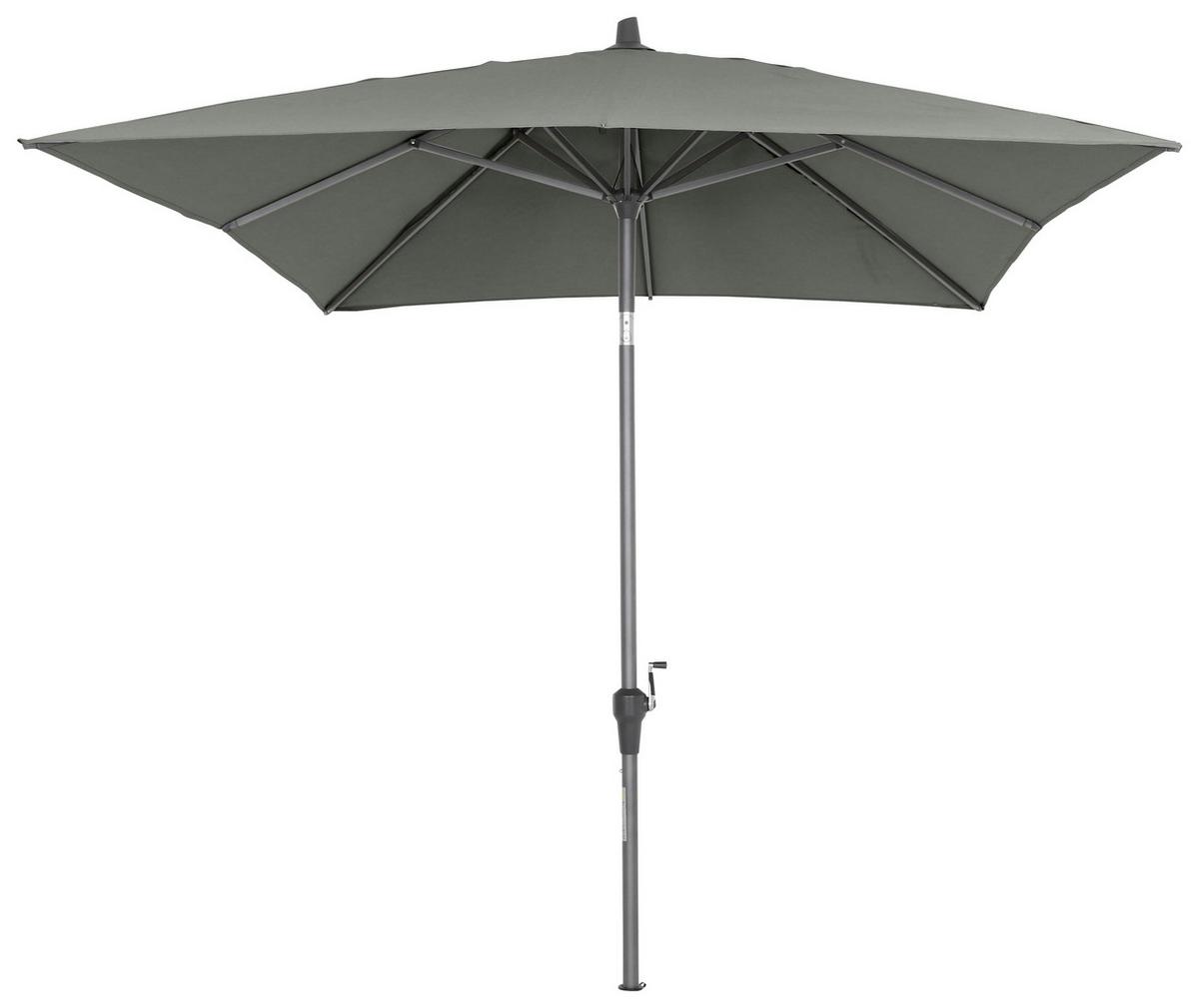 Sonnenschirm Bxhxt 300x256x200 Cm Anthrazit/olivgrün - Anthrazit/Olivgrün, KONVENTIONELL, Textil/Metall (300/200cm) - Siena Garden