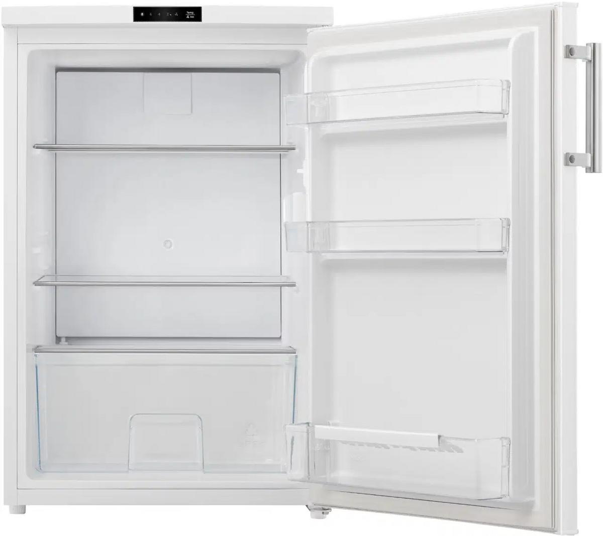 Kühlschrank Nabo Kt 1487, 134 L Freistehend - Weiß, Basics, Glas/Kunststoff (56/84,5/57,5cm) - Nabo