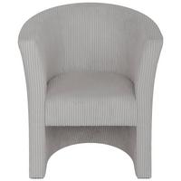 Koktailové kreslo PAUL, svetlosivý menčester ZOOM - čierna/svetlosivá, Konventionell, kompozitné drevo/textil (70/76/64cm) - P & B