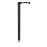 Solarleuchte Rica Round Garden Schwarz - Schwarz, Basics, Kunststoff (15/60cm) - Nordlux