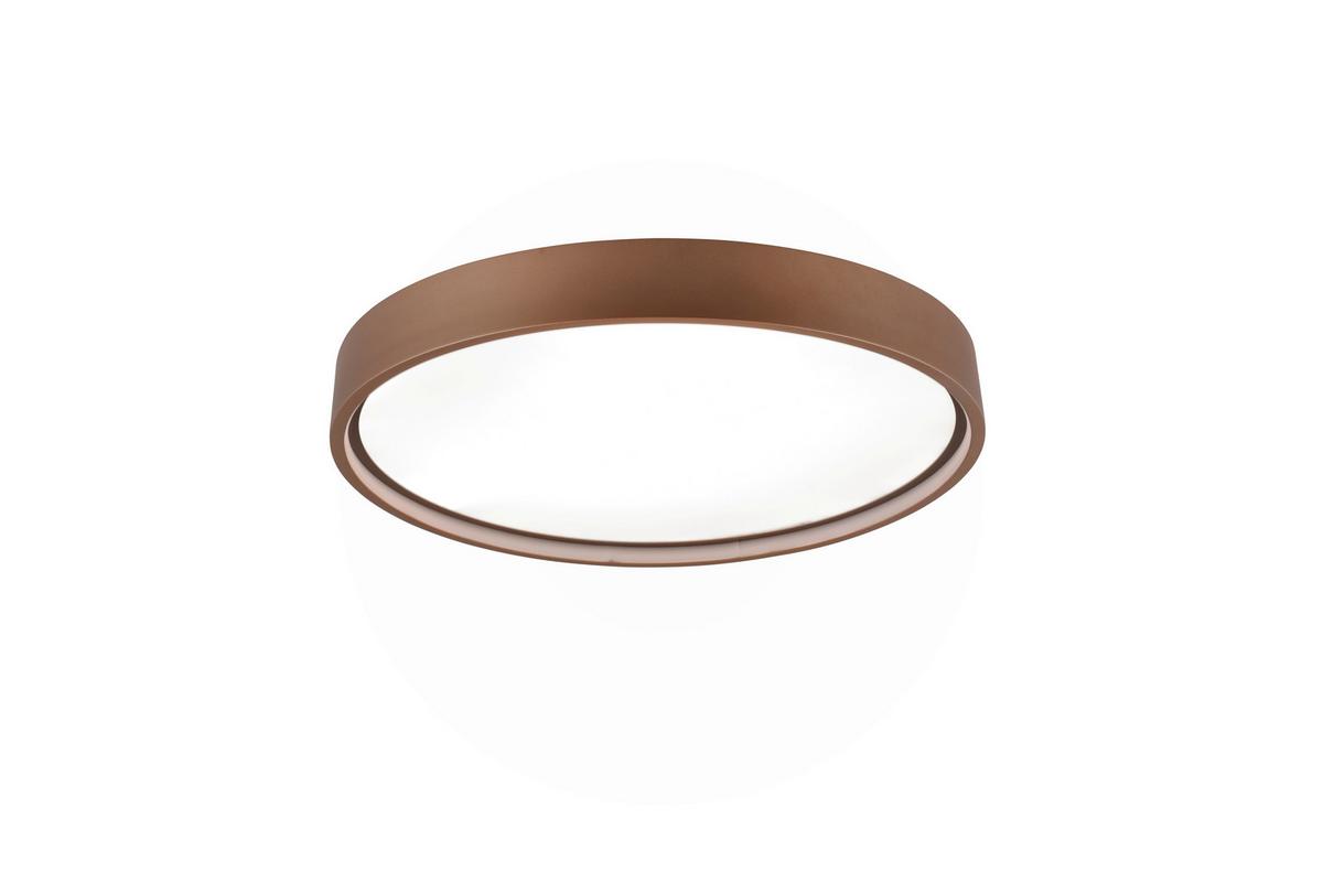 LED-Deckenleuchte 641310265 Doha - Braun, Design, Metall (45/5,5cm) - Trio Leuchten