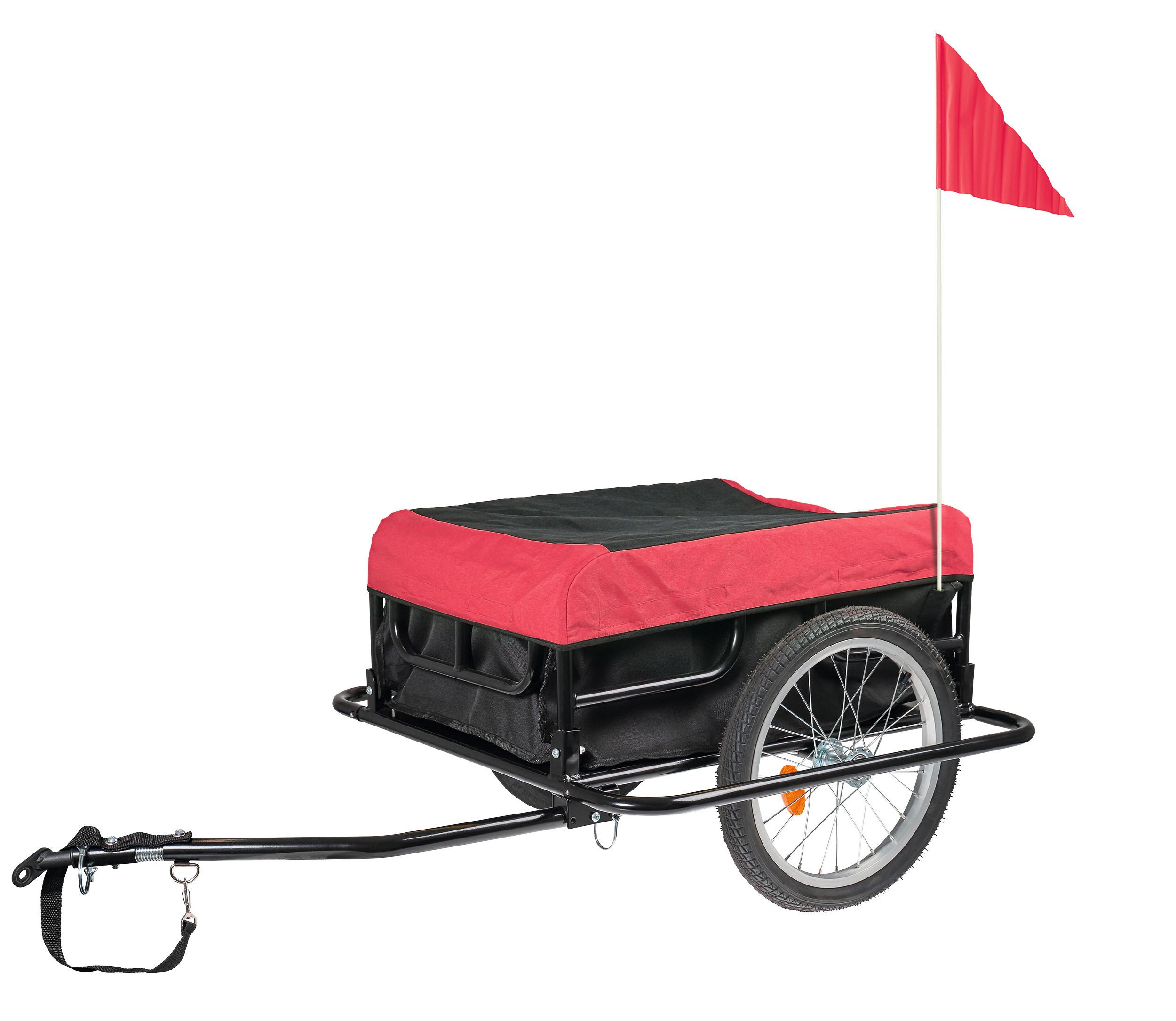 Fahrradanhänger KLAPPBAR mit Luftreifen