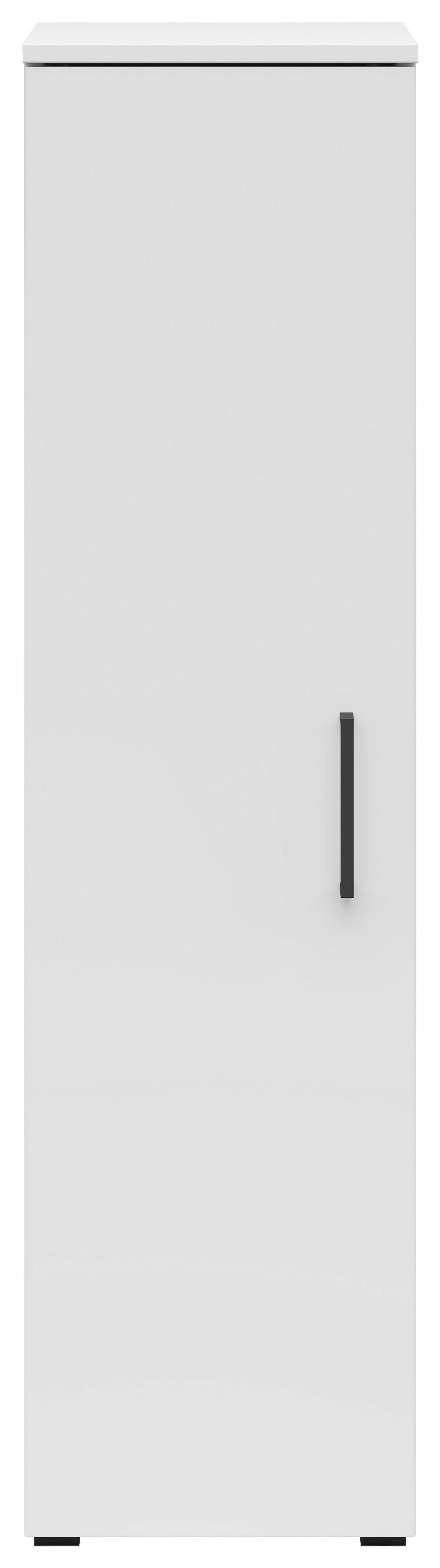 Skriňa MULTISTAURAUM š: 30cm - čierna/biela, Modern, kompozitné drevo/plast (30/115/40cm)