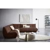 Ecksofa Giselle Braun - Braun, Trend, Textil (315/285cm) - Livetastic