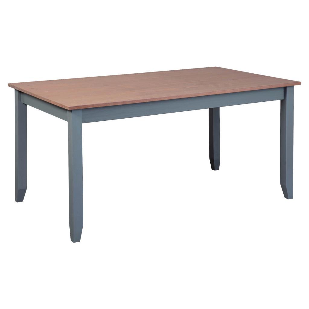 Esstisch Kiefer Massiv Luzerna 1.1 90x160 cm Braun/Grau