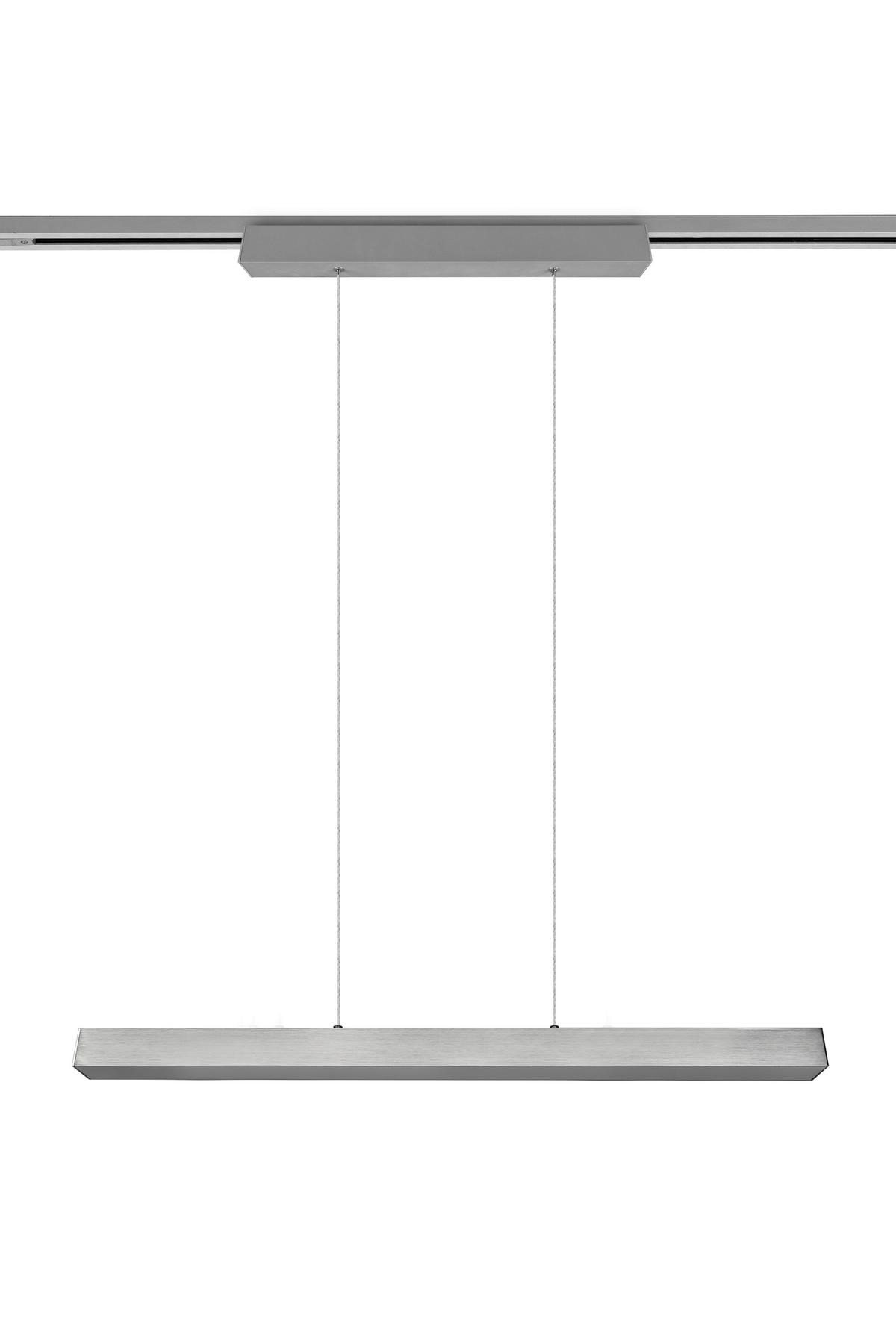 Schienensystem Duoline Hängeleuchte 73043131 PL Paros - Nickelfarben, Design, Metall (90/180/5cm) - Trio Leuchten