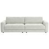 Bigsofa Be Comfy - Schwarz/Weiß, MODERN, Textil (264/83/126cm) - Trendmanufaktur