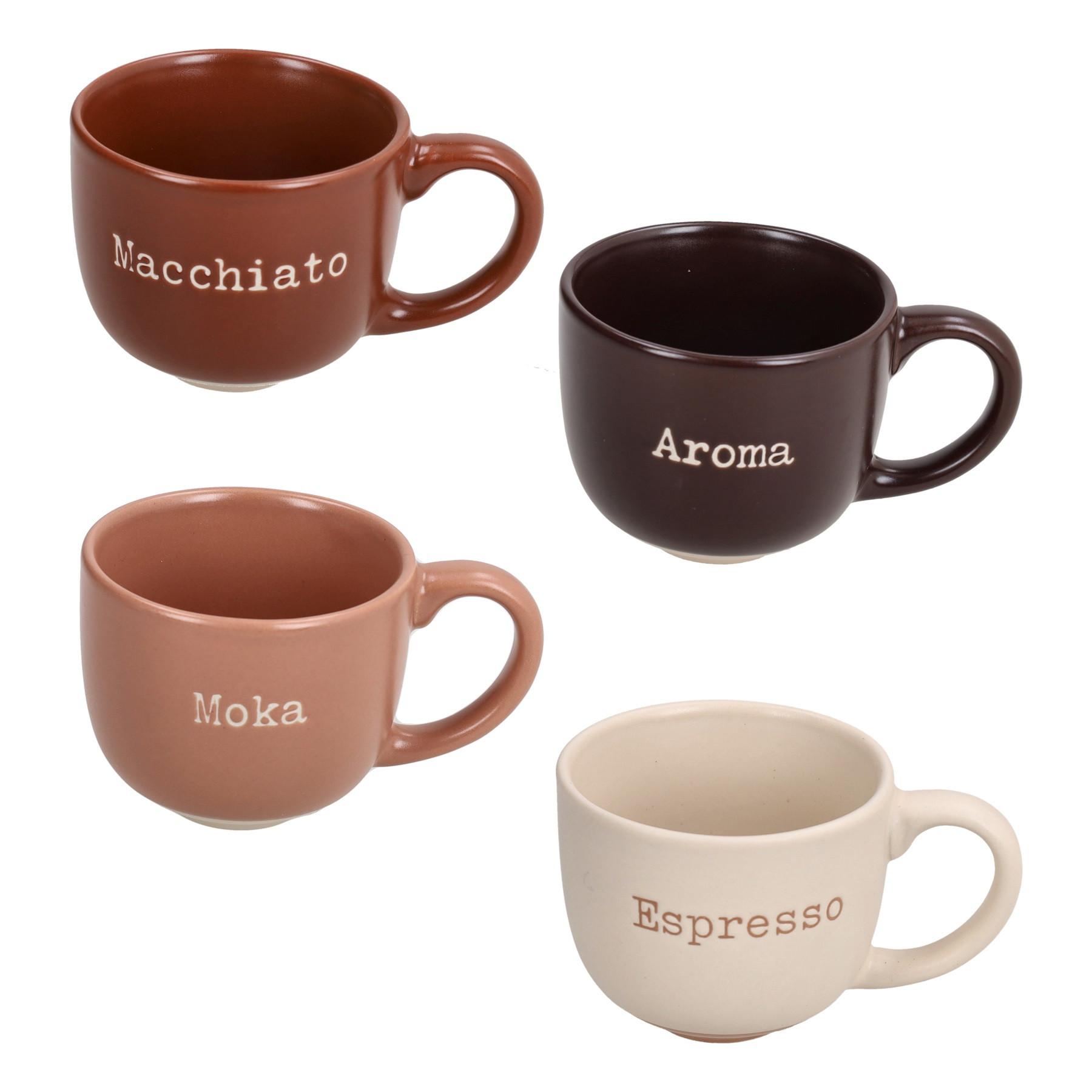 Kávésbögre Szett Cindy Barista 4 Részes - Basics (100ml)