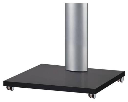 TV- Halterung Objekta Grau/Schwarz B: 6 cm - Schwarz/Grau, MODERN, Kunststoff/Metall (6/8/5cm) - MID.YOU