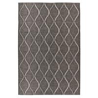 Flachwebteppich My Nordic 871 - Grau, Design, Textil (120/170cm) - Obsession