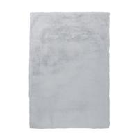 Hochflorteppich Blau/Grau Rabbit 80x150 cm - Blau/Grau, Trend, Textil (80/150cm) - Kayoom