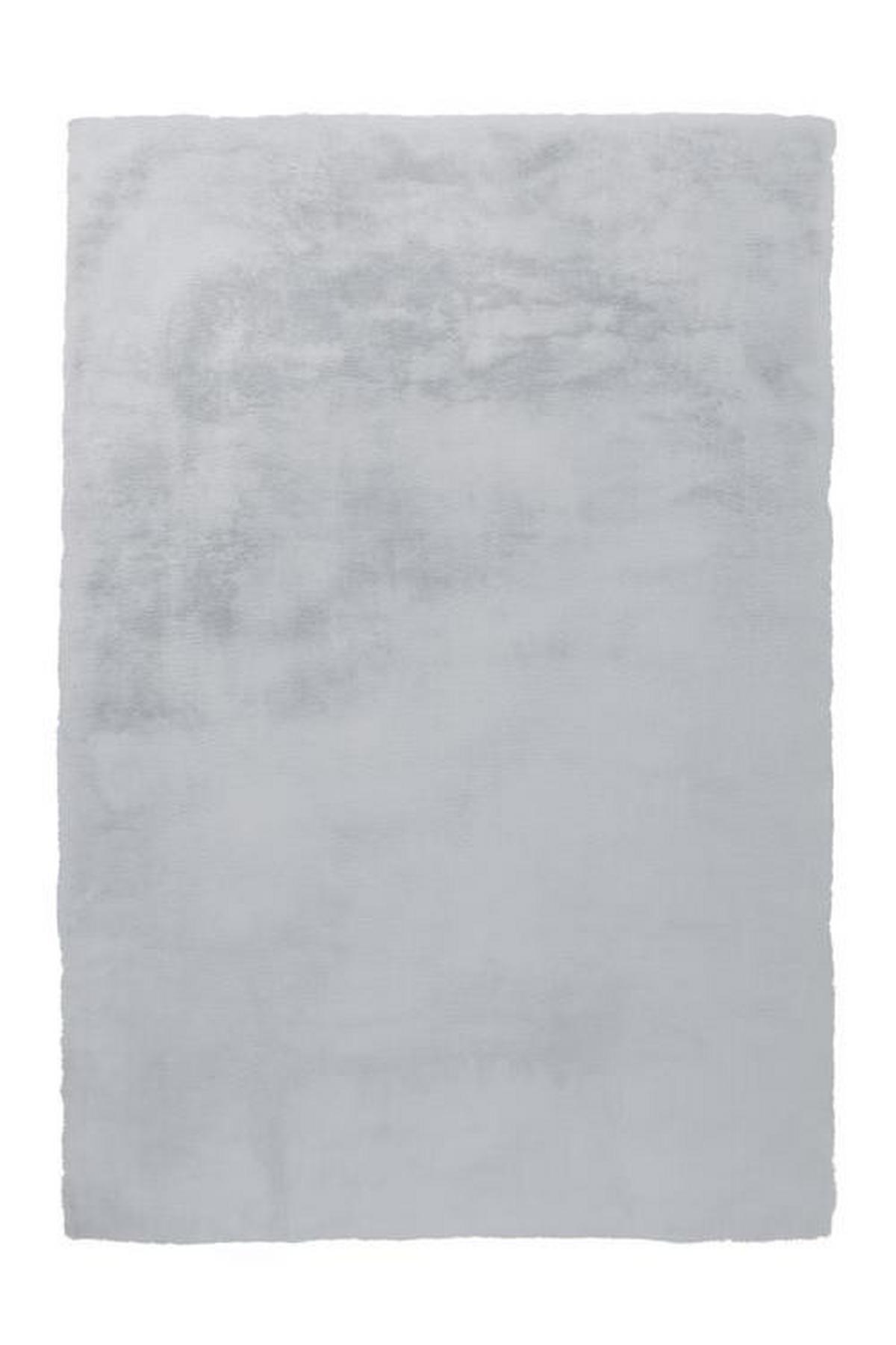 Hochflorteppich Blau/Grau Rabbit 80x150 cm - Blau/Grau, Trend, Textil (80/150cm) - Kayoom