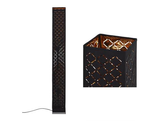 Stojacia Lampa Elin - čierna/zlatá, Štýlový, kov/textil (15/118cm) - Mömax modern living Stojacia Lampa Elin - čierna/zlatá, Štýlový, kov/textil (15/118cm) - Mömax modern living