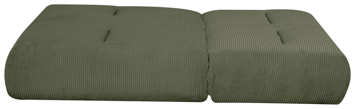 Schlafsofa Luna Olivgrün B: 159 Cm - Olivgrün, Design, Textil (159/88/160cm) - Livetastic