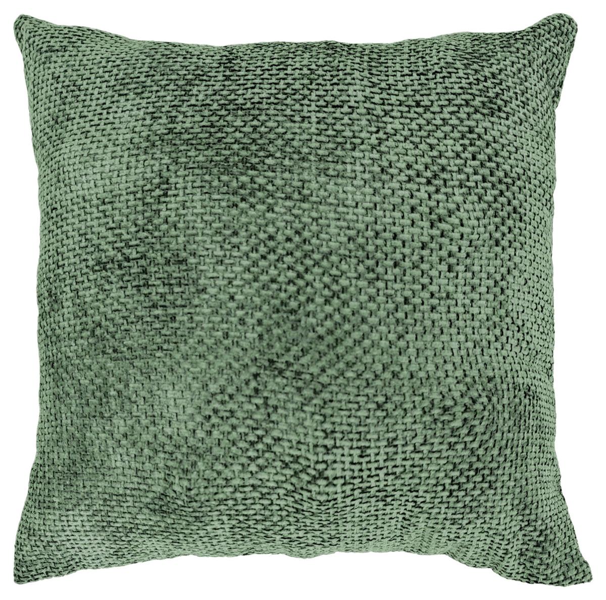 Díszpárna Riena Kb. 45/45cm - zsályazöld, Modern, textil (45/45cm) - Luca Bessoni