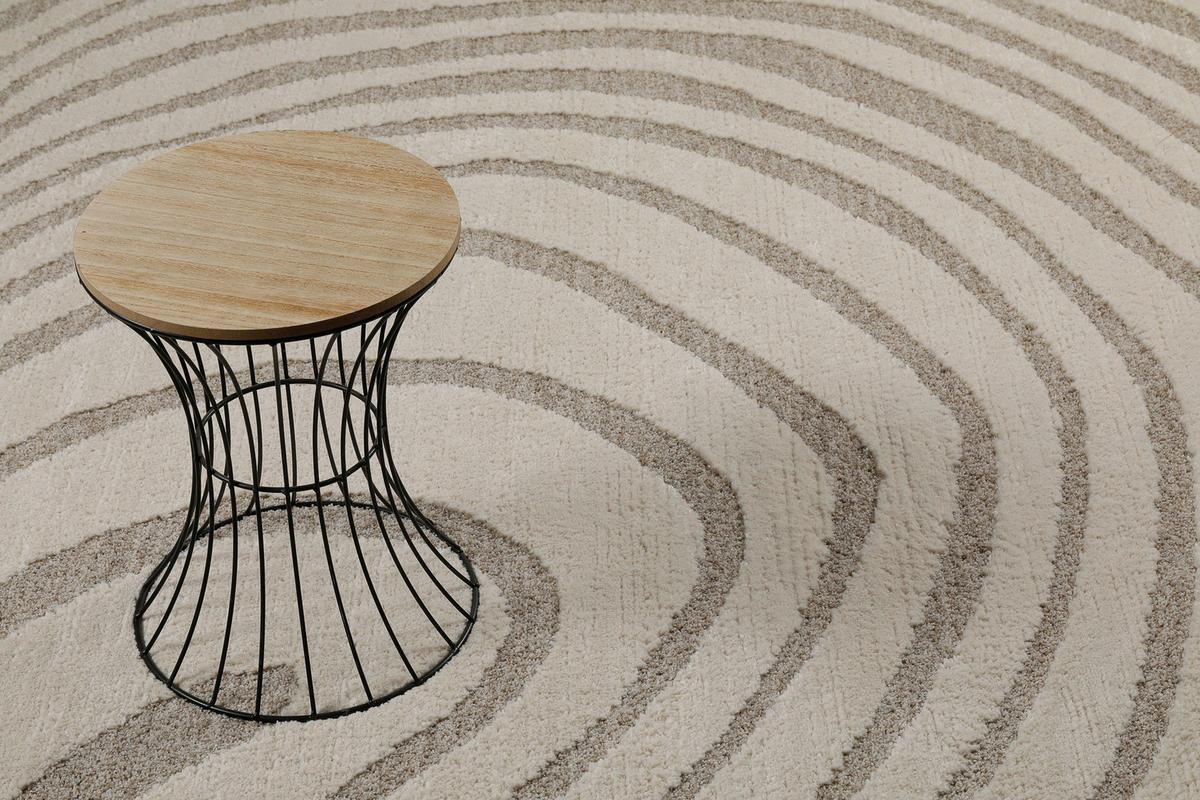 Webteppich Björn Olsson Creme, Beige 80x150 Cm - Beige/Creme, Design, Textil (80/150cm) - WECON HOME