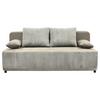 Schlafsofa Stella Creme B: 197 cm - Creme/Schwarz, Design, Textil (197/90/83cm) - MID.YOU