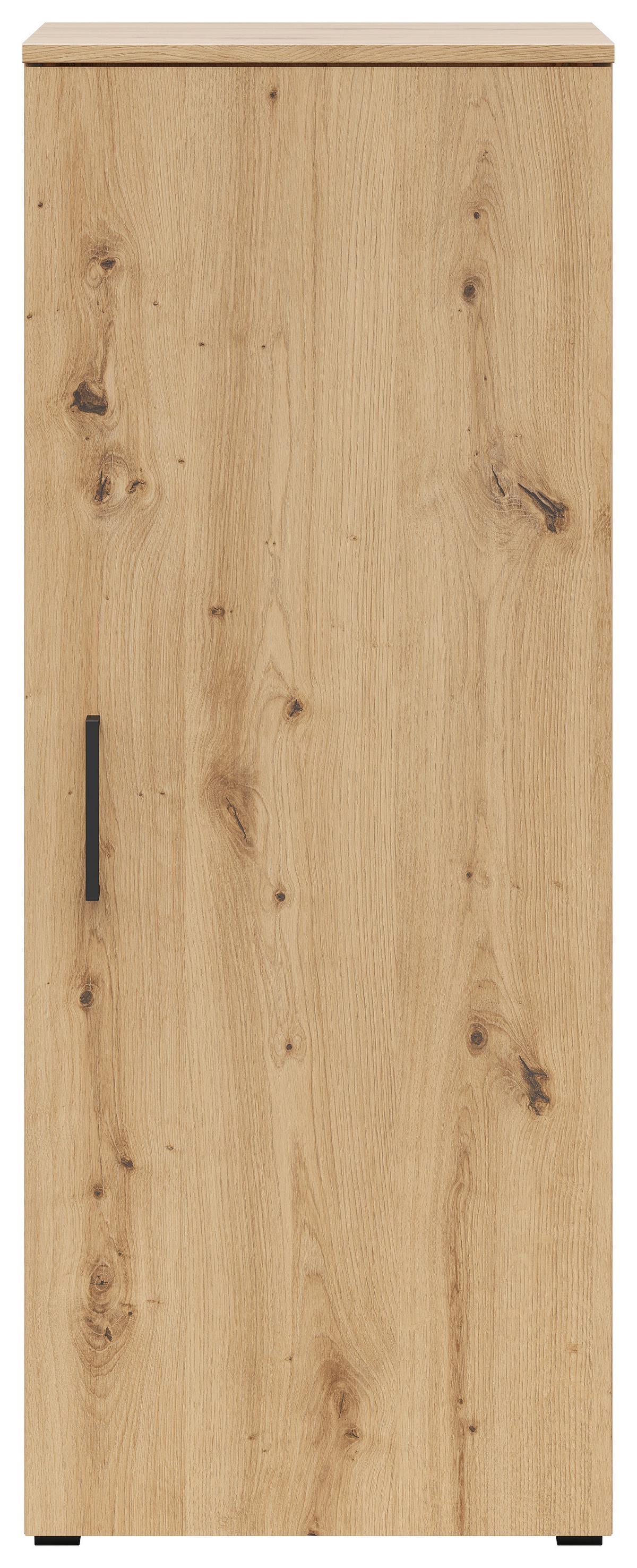 Komoda MULTISTAURAUM - černá/antracitová, Moderní, kompozitní dřevo/plast (45/115/40cm)