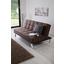 Schlafsofa Roma B: 179cm - Edelstahlfarben/Braun, Basics, Textil/Metall (179/84/96cm) - Ombra Schlafsofa Roma B: 179cm - Edelstahlfarben/Braun, Basics, Textil/Metall (179/84/96cm) - Ombra
