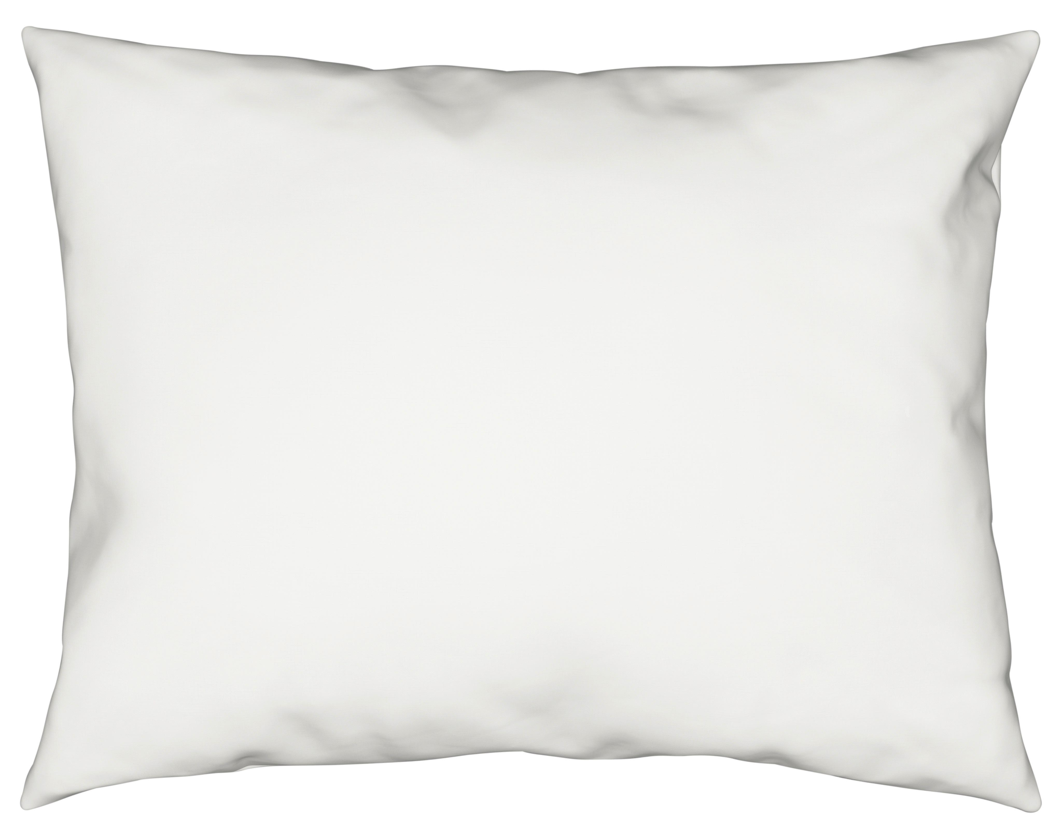 Kissenhülle Vicky 70x90 Cm Jersey Creme + Reißverschluss - Creme, KONVENTIONELL, Textil (70/90cm) - Ele