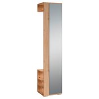 Garderobenschrank Ben B: 40cm Eiche Artisan - Eiche Artisan, MODERN, Glas/Holzwerkstoff (40/184/35cm) - MID.YOU