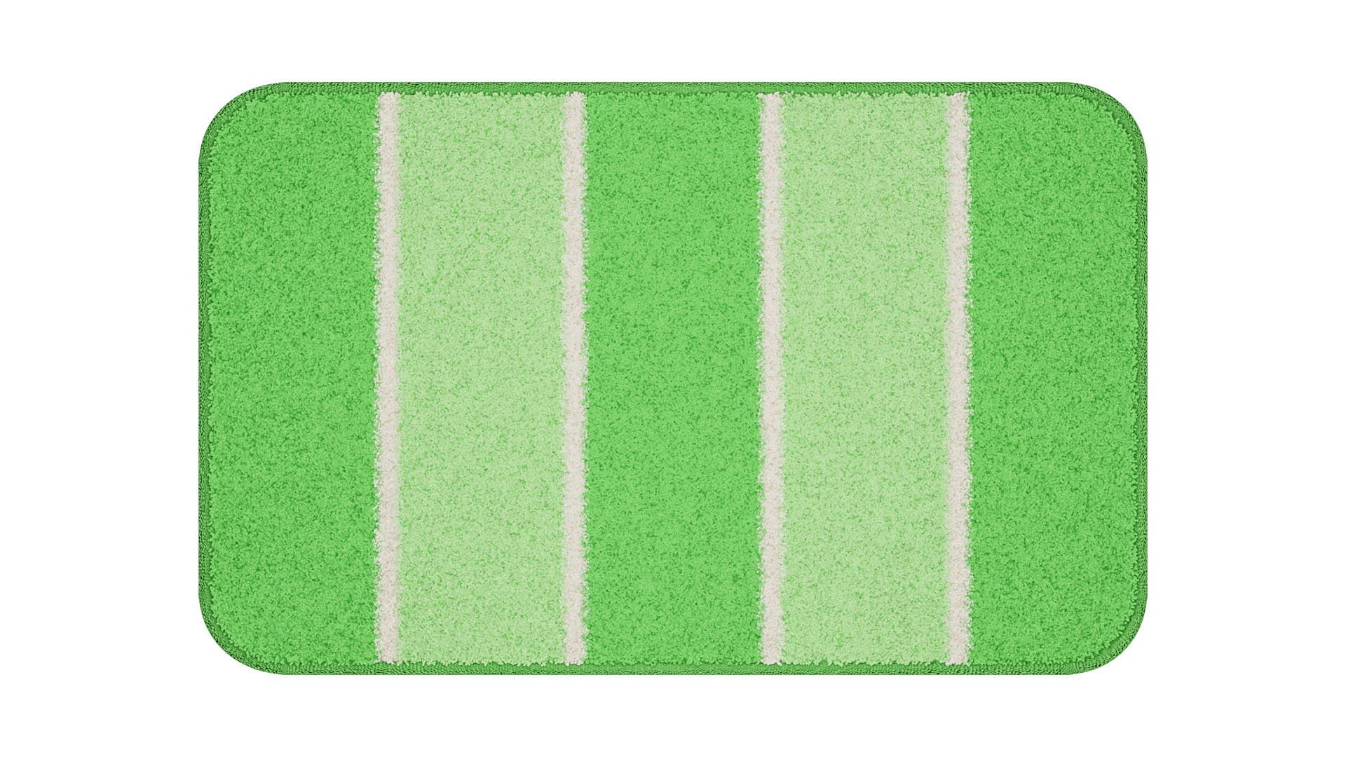 Badematte Waymore - Grün, Basics, Textil (50/80cm) - Grund