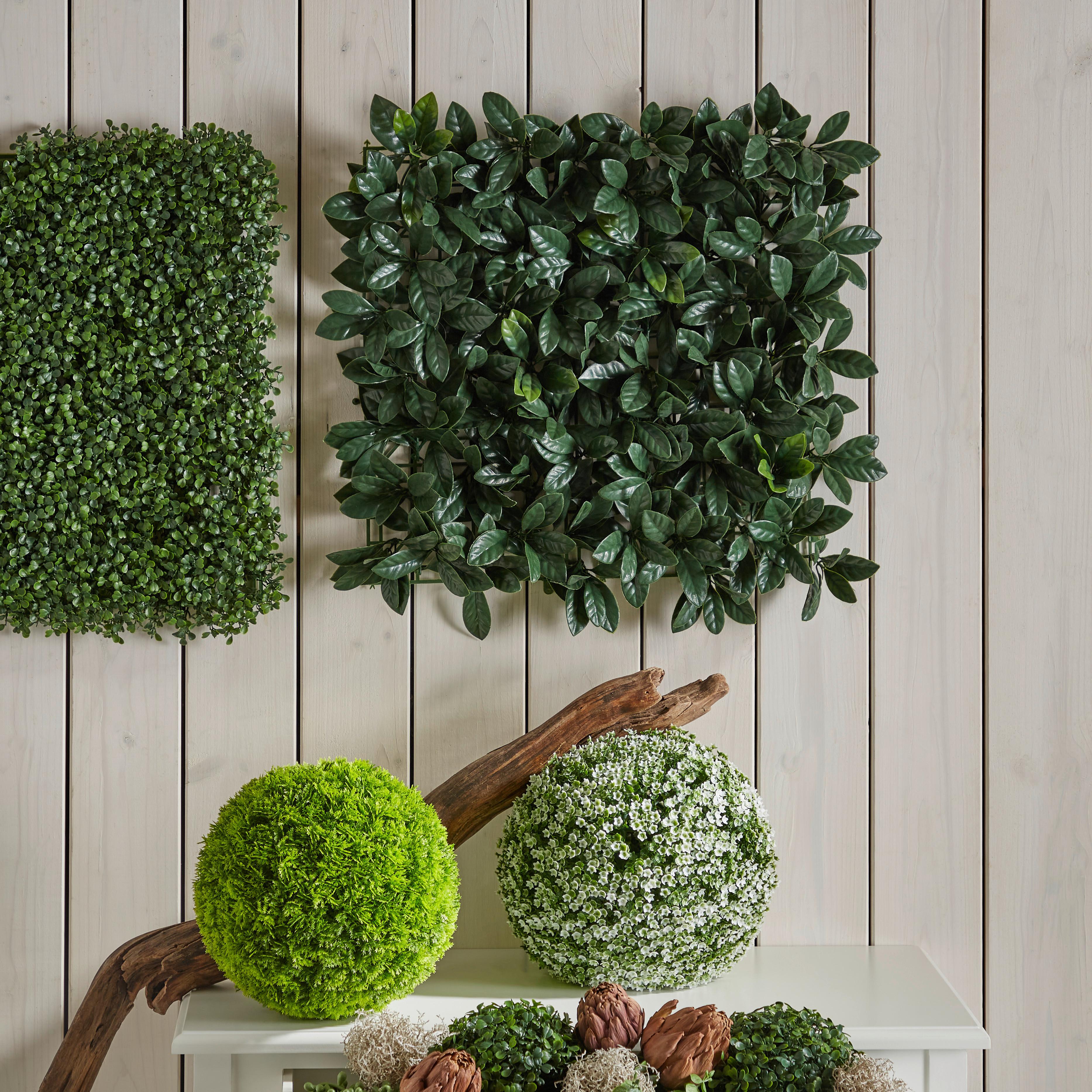 Kunstpflanze Runa - Dunkelgrün, MODERN, Kunststoff (50/50cm) - Luca Bessoni