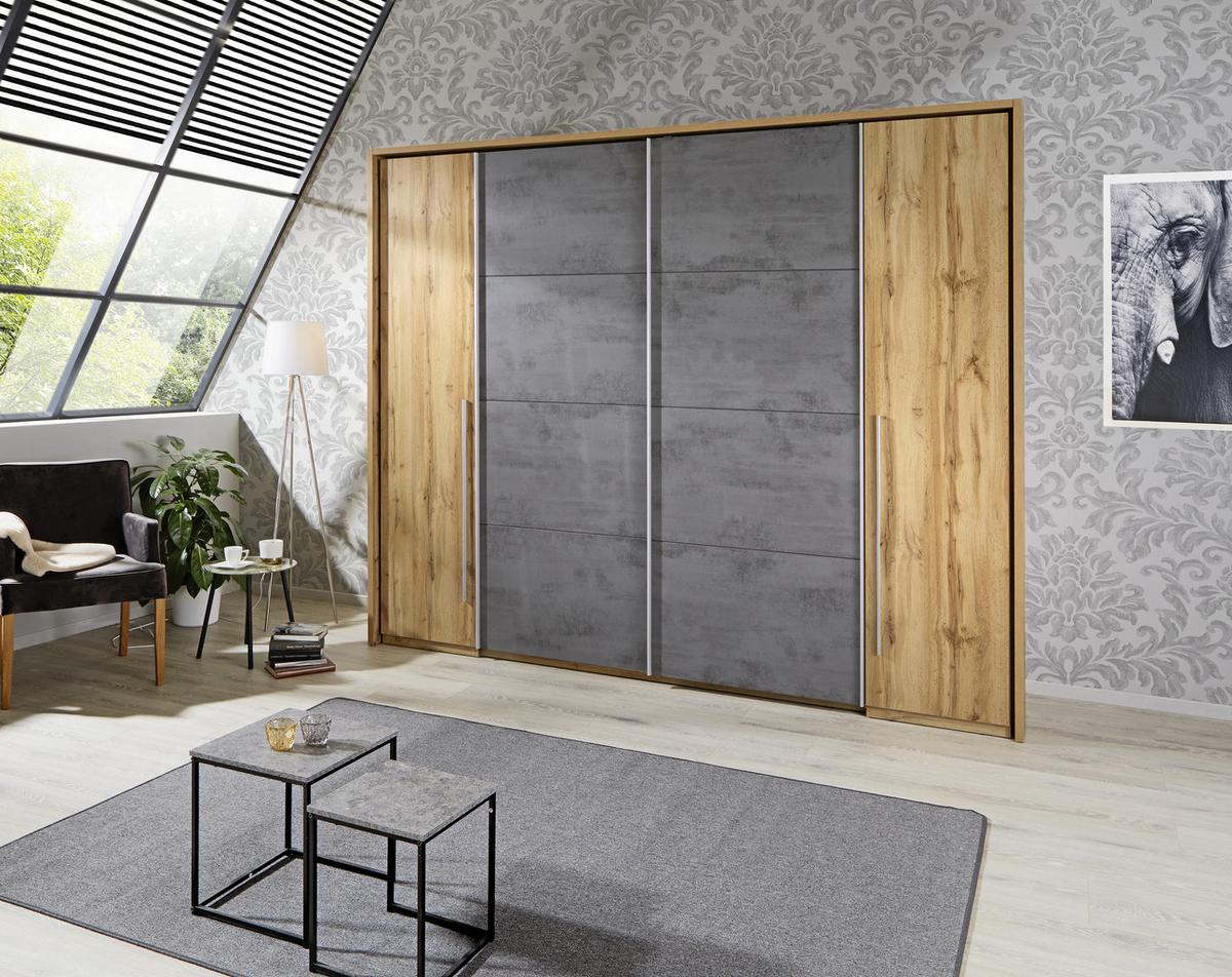 Passepartout-rahmen Tokio Eiche Dekor Für B: 312 Cm - Eichefarben, MODERN, Holzwerkstoff (321/230/17cm)