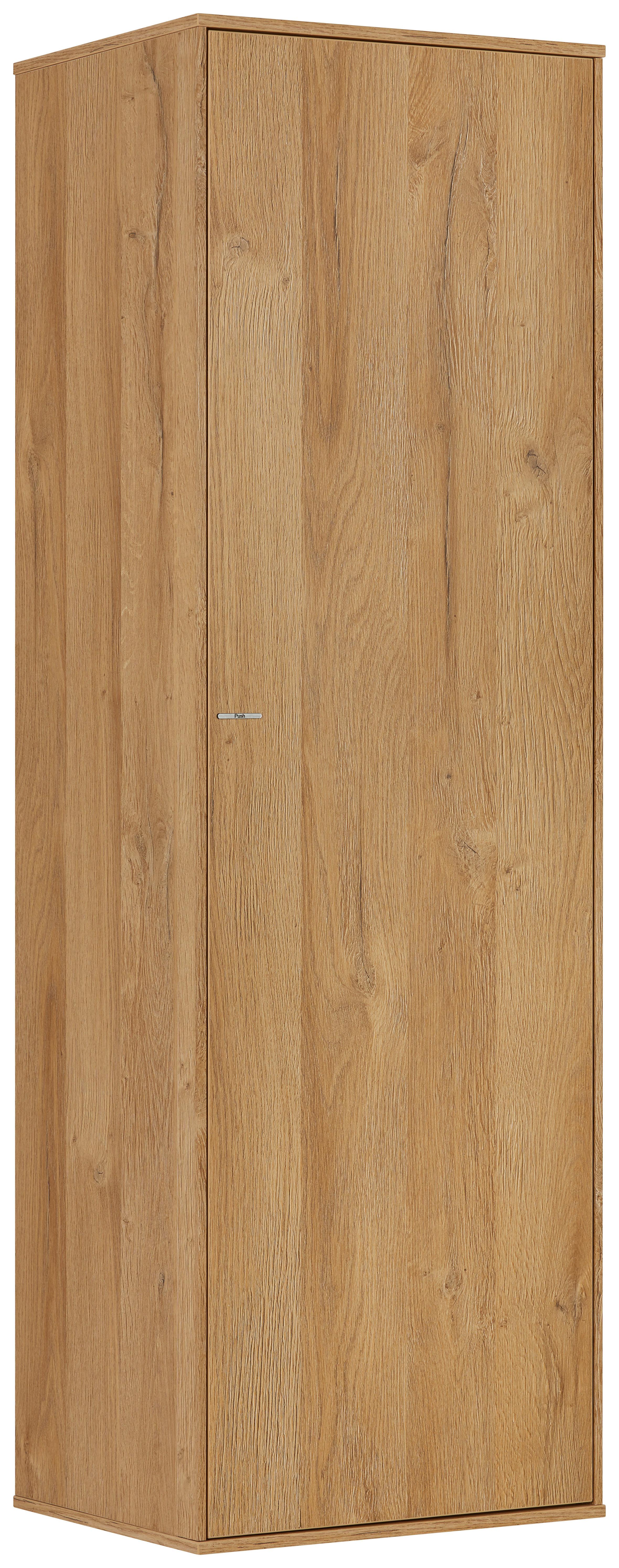 Závěsná Skříňka Max Box - barvy dubu, Moderní, kompozitní dřevo (38/120/32cm) - Premium Living