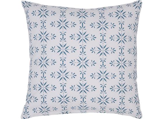 Polštář Ozdobný Agnes 01 - bílá/modrá, Moderní, textil (45/45cm) - Mömax modern living Polštář Ozdobný Agnes 01 - bílá/modrá, Moderní, textil (45/45cm) - Mömax modern living