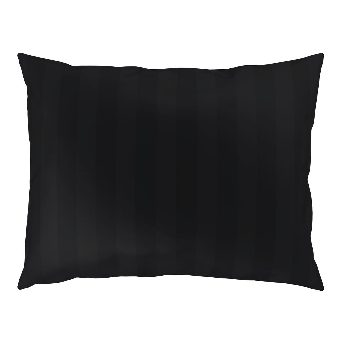 POŤAH NA VANKÚŠ XENIA STREIF - čierna, Modern, textil (40/60cm) - Premium Living