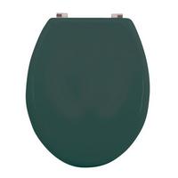Wc-sitz Dunkelgrün Mit Antirutschnoppen B: 37 Cm - Dunkelgrün, Basics, Holzwerkstoff (43/37/5,6cm)