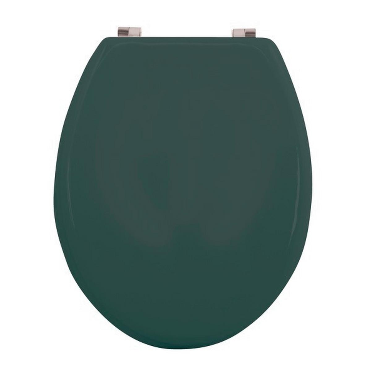 Wc-sitz Dunkelgrün Mit Antirutschnoppen B: 37 Cm - Dunkelgrün, Basics, Holzwerkstoff (43/37/5,6cm)