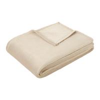 MÄKKÁ DEKA CLAUS - zlatá/béžová, textil (140/200cm) - Mömax