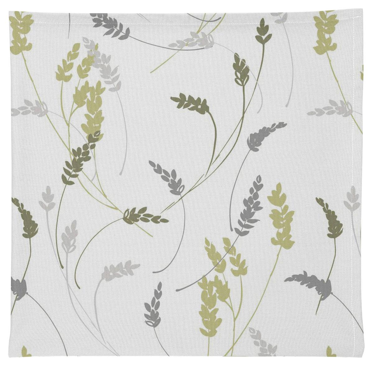 Tischdecke Lilly - Weiß/Grau, MODERN, Textil (80/80cm) - Luca Bessoni