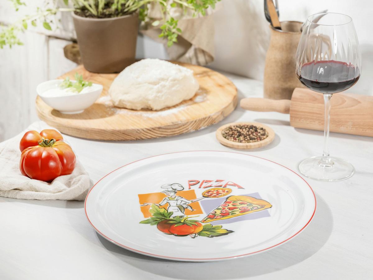 Pizzateller Milano Sofia Keramik, Multicolor - Multicolor, Basics, Keramik (30/40/10cm) - Creatable