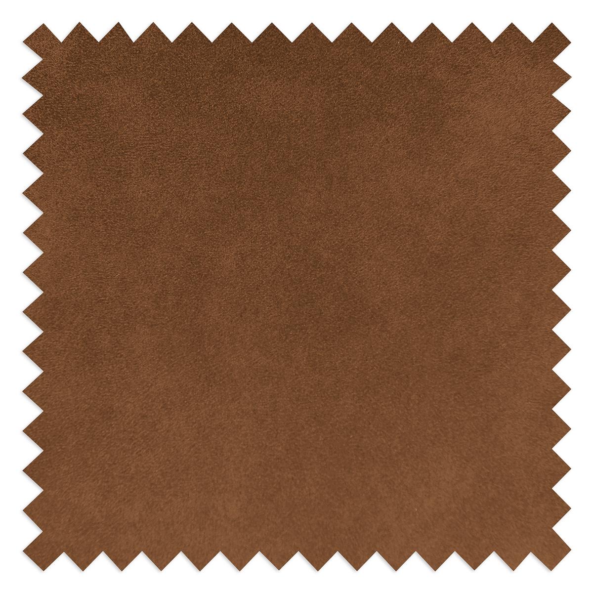 3-Sitzer-Sofa Jovanna, Cognac B: 218 cm - Cognac/Schwarz, Design, Textil (218/78/88cm) - MID.YOU