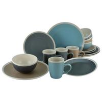 Kombinovaný servis NORDIC LIVING COOL,  16-dielny - viacfarebná, Konventionell, keramika (38,5/30,5/32,5cm) - Creatable