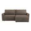 Ecksofa Josh Dunkelbraun S: 229x146 Cm - Dunkelbraun, Trend, Textil (229/146cm)