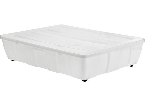 Úložný Priestor Na Kolieskach Easy Big - transparentné, plast (79.5/18.0/58.3cm) Úložný Priestor Na Kolieskach Easy Big - transparentné, plast (79.5/18.0/58.3cm)