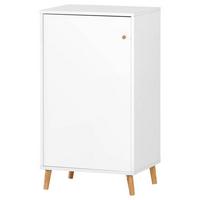 Aktenschrank Serie 500 Weiß B: 50,95 Cm - Blau/Weiß, MODERN, Holzwerkstoff (50,95/92,6/41cm) - MID.YOU