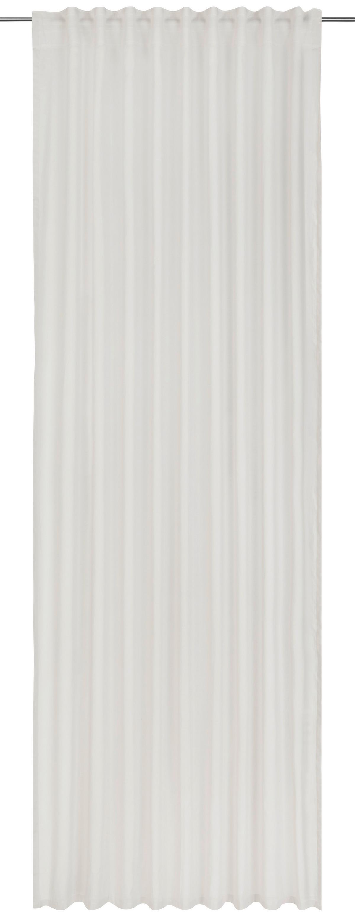 Hotový závěs Bio-Helene, 140/255cm, bílá - přírodní barvy, Moderní, textil (140/255cm) - ecoTree
