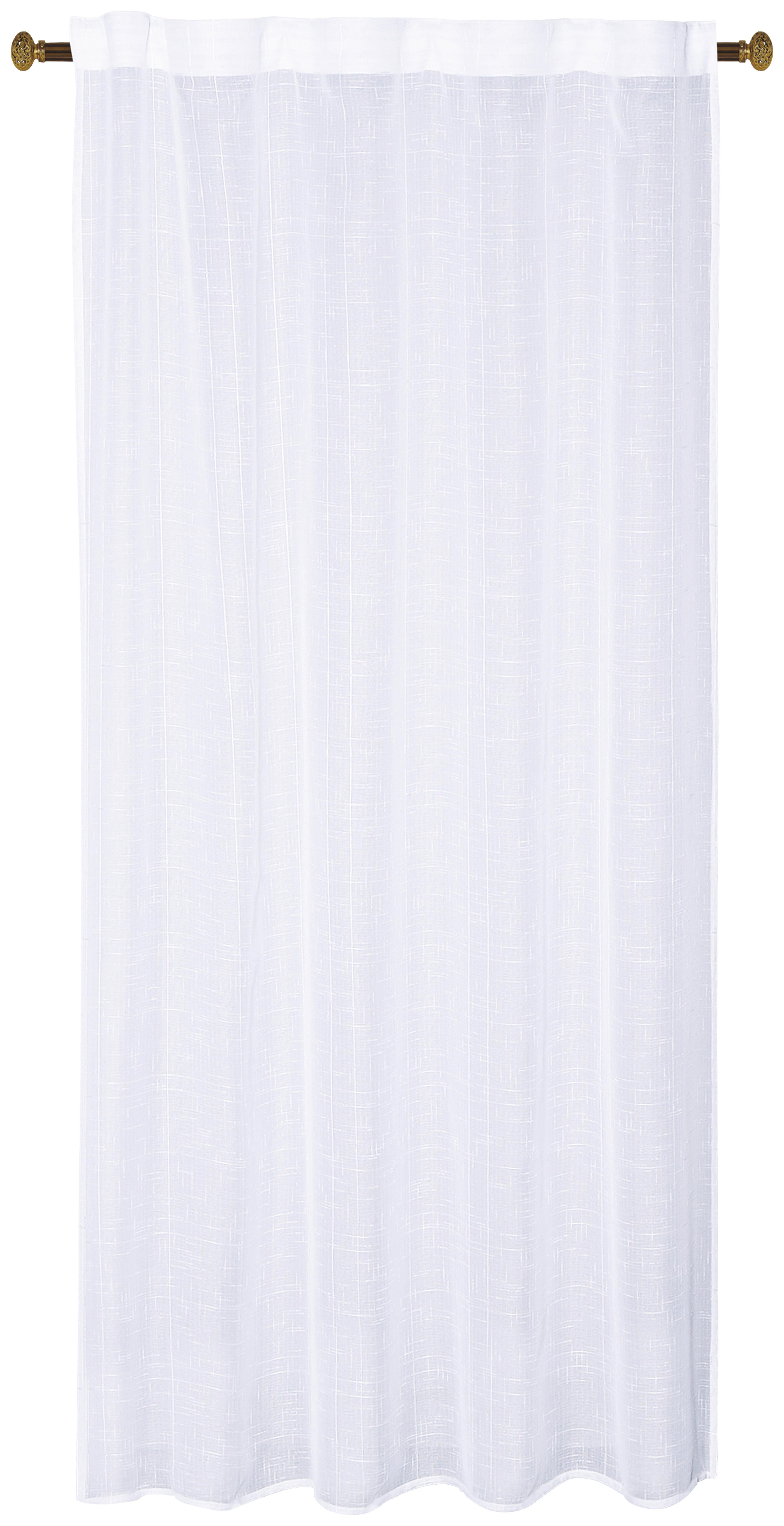 FERTIGVORHANG DINA - Silberfarben, MODERN, Textil (140/245cm) - Luca Bessoni