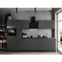 Küchenblock Oliver Grau B: 310 cm - Grau, Design, Holzwerkstoff (310cm) - Respekta