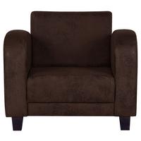 Sessel Antis Dunkelbraun B: 92 cm - Dunkelbraun, Design, Textil (92/80/89cm) - Livetastic