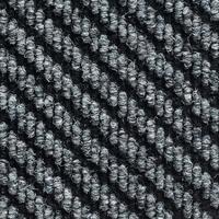 Teppichfliese Grau/schwarz Centaur 50x50 Cm Florhöhe 4 Mm - Schwarz/Grau, Basics, Textil (50/50cm)