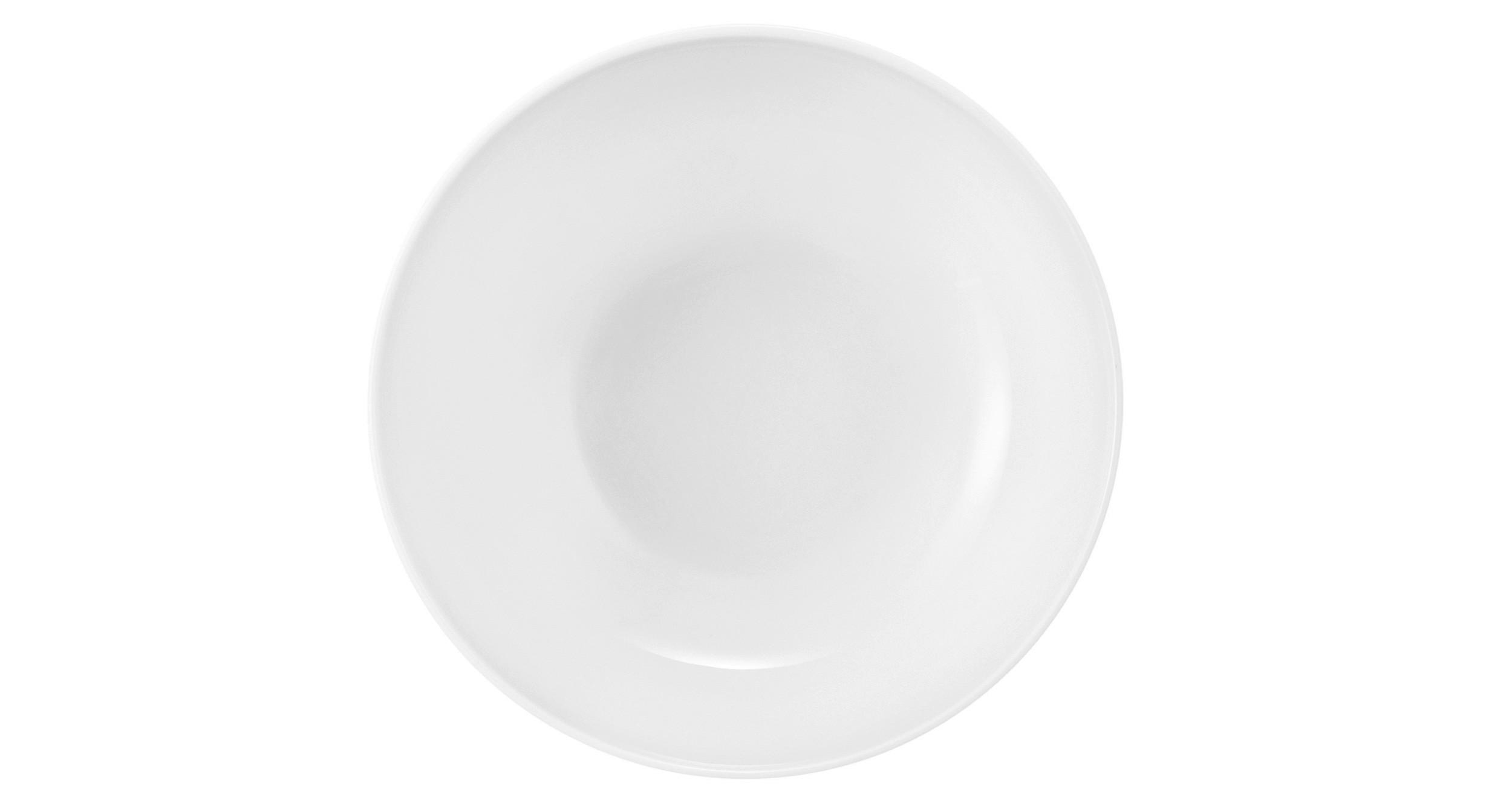 Müslischale Terra Weiss Uni - Weiß Hochglanz, Basics, Keramik (15cm) - Seltmann Weiden