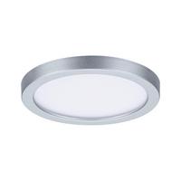 Led-paneel Ø 11,8 Cm Rund - Chromfarben, Design, Kunststoff (11.8/1.2cm) - Paulmann