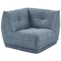 Modul Sofa Giselle Ecke B: 105 Cm Blaugrau - Blaugrau, Trend, Textil (105/80/105cm) - Livetastic